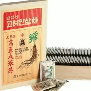 Trà sâm hộp gỗ Okinsam chính hãng hộp 100 gói - Trà hồng sâm hàn quốc giúp thưa giãn giảm căng thẳng - tranglinh