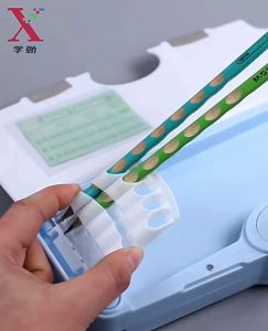 Multifunction Pencil Case & 3 Compartments Pencil Box: A Student Organizer