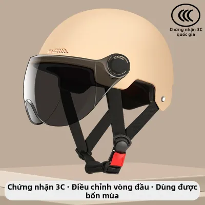 Mũ Bảo Hiểm Mùa Hè Chống UV In Logo Theo Yêu Cầu