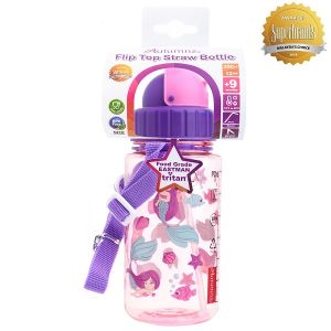 Autumnz Flip Top Straw Bottle 500ml/17oz