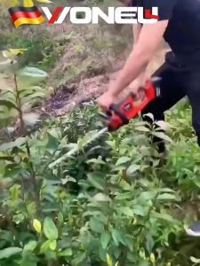 เครื่องตัดแต่งพุ่มไม้ไร้สาย 1388VF 9980W เครื่องตัดกิ่งไม้ไร้สาย ตัดตกแต่งกิ่ง เลื่อยตัดแต่งกิ่งสวน การตัดระนาบ/หน้าเอียง/แบบกลม/รูปทรงบอล)เครื่องตัดแต่งพุ่มไม้ เลื่อยตัดแต่งพุ่ม 20นิ้วใบมีดสองคม ไร้สาย เครื่องตัดแต่งกิ่งไม้ เครื่องมื
