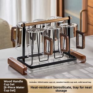 YAGANG | Glass Tea Drinking Cup Home Set