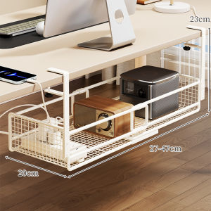 evesigar | Adjustable No-Drilling Cable Organizer Under Table