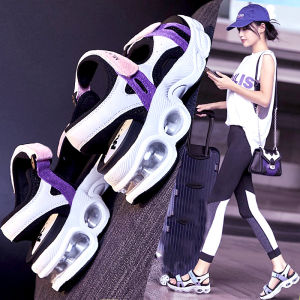 Korean Style Childrens Sandals Breathable Low Cut Slip-On Running Sports Shoes with Air Cushion for Girls Summer Beachwear