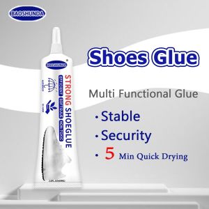 Baoshunda shoe glue heavy duty multi functional glue super glue heavy duty glues adhesive waterproof transparent sole repair universal 60ml