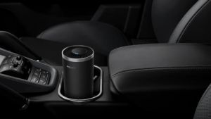 Máy khử mùi lọc không khí dạng cốc trên xe ô tô Philips S3601 và S3602 - Hàng chính hãng bảo hành 12 tháng