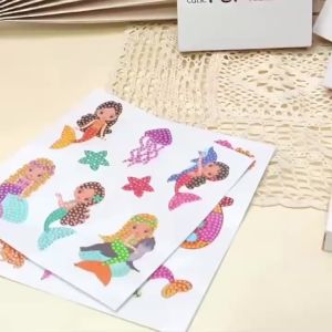 DIY Mainan Anak Sticker Diamond & Stiker Diamond Cuti POP