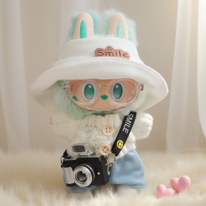 Bộ Quần Áo Labubu 17cm Màu Xanh Trắng Cho Búp Bê Cotton Phong Cách Đồng Quê Không Thương Hiệu Đồ Chơi Búp Bê Cho Bé Trai Và Bé Gái