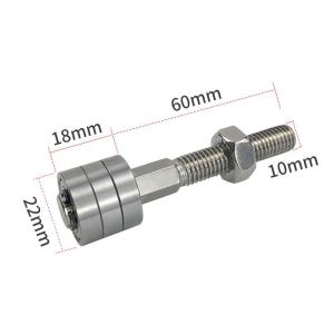 Refrigeration Resistant Stainless Steel Positioning And Limiting Wheel For Medium Sliding Doors
