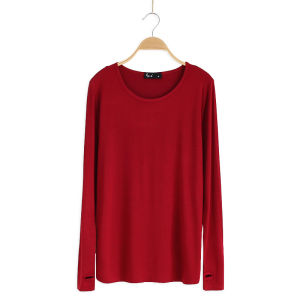 Loose Long Sleeve Yoga Practice Suit Womens Modern Dance Performance Clothing Modal Comfortable Adult Top Dancers Song