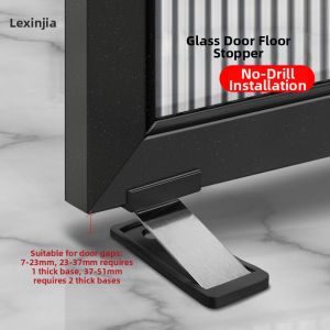 XIXIANGZI | Ultra-thin Invisible Drill-free Shockproof Narrow Frame Aluminum Magnet Door Catch