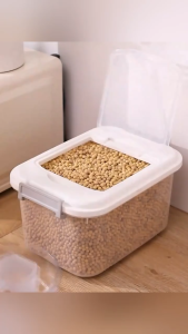 ถังใส่ข้าวสาร ถังเก็บข้าวสาร กล่องกันแมลง Rice storage สำหรับใส่ข้าวสาร อาหารแห้ง มีฝาปิดกันฝุ่น กันแมลง  7.5kg. 10kg. 15kg. Aliz Selection