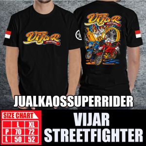 BAJU KAOS DISTRO VIJAR STREETFIGHTER