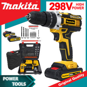 Cordless Drill Heavy Duty Original Set 168v 12v Battery 48v Japan Made Hand Drill Portable With Hammer Charge Cordless Drill Brushless Wireless Electric Drill Power Tool Sale Rechargeable