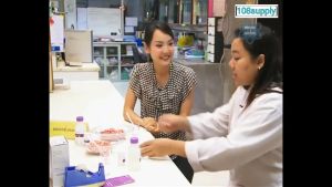 GPOชุดทดสอบสารบอแรกซ์(ผงกรอบ) 50 ตัวอย่าง/กล่อง