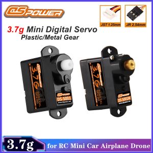 DSpower 3.7G Micro Digital Servo Plastic/Metal Gear for RC Mini Car Drone Airplane WLtoys K969 K989 K999 Robot Boat Model Parts