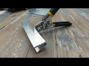 3/6 inch Sheet Metal Hand Seamer Straight Jaw Sheet Metal Bender Toolsfor Bending，Flattening and Seaming Sheet Metal