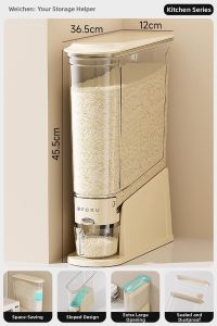 Weichen | Press Sealed Pest-Proof Moisture-Proof Food-Grade Grain Storage Bucket