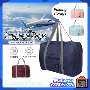 Travel Luggage Bag Nylon Duffel Bag Foldable Water Resistant Large Capacity Clothing Storage Bag Super Light Trip Tote