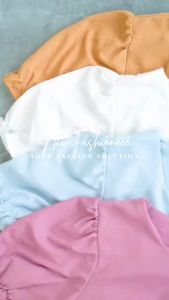 IB0008 New Fashion Baju Wanita Kekinian Import Blouse Wanita Import