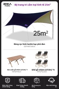 The Primitive | Lều Dã Ngoại Chống Nắng Hình Lục Giác Bướm