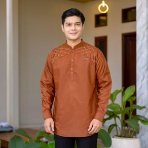 Baju Koko Muslim Laki Laki Remaja Dewasa Lengan Panjang Baru Keren Banget Masa Kini Modern Terlaris