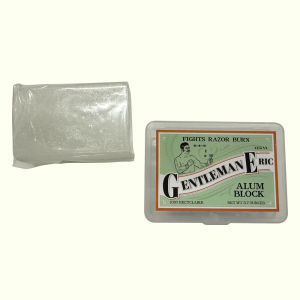 Alum Shaving Stick Deodorant Aluminum Free 3.7oz Alum Block in Plastic Case Styptic Pencil Stops Bleeding Aftershave Shaving Cut