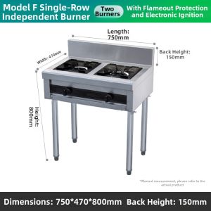AYIJIE | Commercial Multi-Burner Energy Saving Casserole Stove