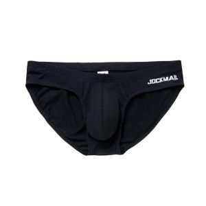 JOCKMAIL | Low-rise Trendy Solid Color Roomy Pouch Breathable Cotton Bikini Briefs