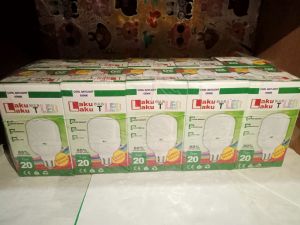 20 Watt LED MURAH PAKET (10pcs) cahaya super terang putih hemat listrik