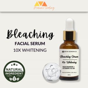 [ 10X BLEACHING SERUM ] SkinGenerics Bleaching Serum Glutathione Whitening Serum Lightens Skin Pigmentations Scars Blemishes Erases Sun Spots Dark Spots and Acne Scars Effective Whitening Serum for all Skin Types Bleaching Skin Whitenin