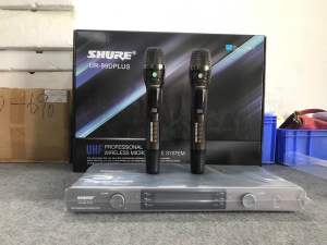 Micro karaoke không dây SHURE UR99D PLUS - Dòng sản phẩm thế hệ mới 2024 - Gia khang shop
