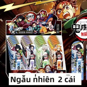 Bandai | Bộ Bút Chì Tự Động Demon Slayer 0.5mm Chì Vẽ Tranh Đồ Dùng Văn Phòng Phẩm Cho Học Sinh Quà Tặng Trẻ Em - Tùy Chọn 1/2/4/6 Cây