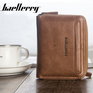 BL-10 Short Wallet Top Quality Leather Multi Function Card Holder and Coin Purse