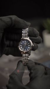 Jam Tangan Wanita Alba Fashion AH7EB3X1 Blue Dial Silver Stainless Steel Strap