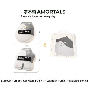 AMORTALS | Ultra-Soft Wet Use Not Prone to Absorbing Foundation Setting Makeup Puff