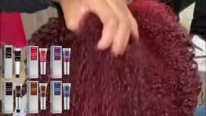 EELHOE Hair Color Cream 100g Red Hair Dye Easy to color Moisturizing Hair Cream Natural Hair Color