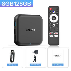 Set Top Box R69-1 Android 14.0 TV Box Support 4K RK3518 Bluetooth 5.0 WIFI 6 Multi Language Smart TV BOX