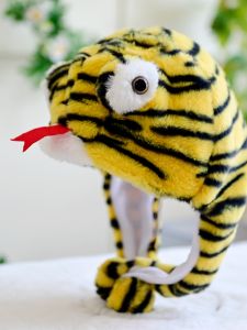 Mũ Đầu Rồng Hoạt Hình Mô Phỏng Cho Trẻ Em Biểu Diễn Tự Sướng Quà Tặng Tiệc Trang Trí Nhà Mùa Hè 2024 Mũ Trùm Đầu Rắn Năm Mới