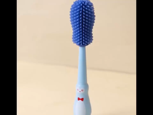 🔴พร้อมส่ง🔴 แปรงซิลิโคน ล้างขวดนม จุกนม หลอด 4 in 1 ลายเพนกวิน