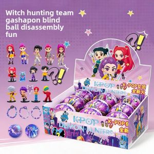 Bandai | New Cute Ball Blind Box Mini Toys Fashionable Hunting Magic Kpop Trendy Blind Box Ornaments Gift Blind Box Blind Ball Toys