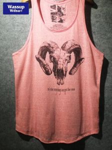 Loose Fit American Retro Print Tank Top plus Size 300 Pounds Men Summer Fashion Fitness Beach Sleeveless T-Shirt