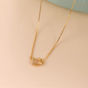 Chow Sang Sang 周生生 MINTYGREEN 999 Pure Gold Necklace 47cm  94460N
