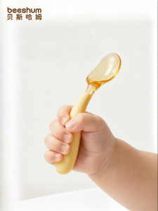Beeshum | Easy Grip Non-slip Infant Feeding Spoon