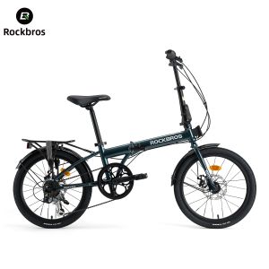 RockBros | Xe Đạp Gấp 20 inch Đa Dùng cho Đi Lại với 7 Tốc Độ và Phanh Đĩa