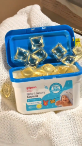 🇲🇾Ready Stock 100% Original Pigeon BABY LAUNDRY DETERGENT Powered DETERGENT Pod 1 KG