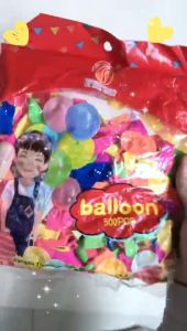 Balon jari/balon unyil/balon air mix isi 500pcs