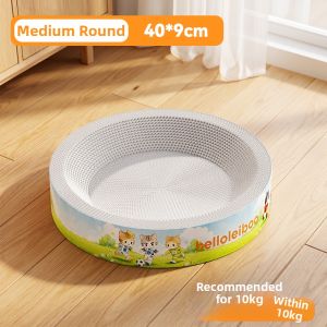 HELLOLEIBOO | Durable Non-Crumbling Cat Scratching Board with Bed Function Extra Large