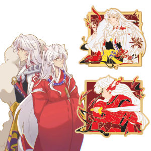 เข็มกลัดอะนิเมะอินุยาฉะ เซสโชมารุ สำหรับติดหมวก เสื้อผ้า กระเป๋าเป้ ของตกแต่งคอสเพลย์ เครื่องประดับ ของขวัญ