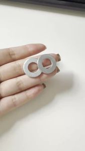 M8-M30 Hot Dip Galvanizing Grade 8 Flat Washer Flat Washer With Enlarged Insulator Metal Screw Gasket